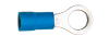Photo Cosse prisole ronde bleue (1,5  2,5 mm) - Diametre  6 mm | Ref : BFM6
