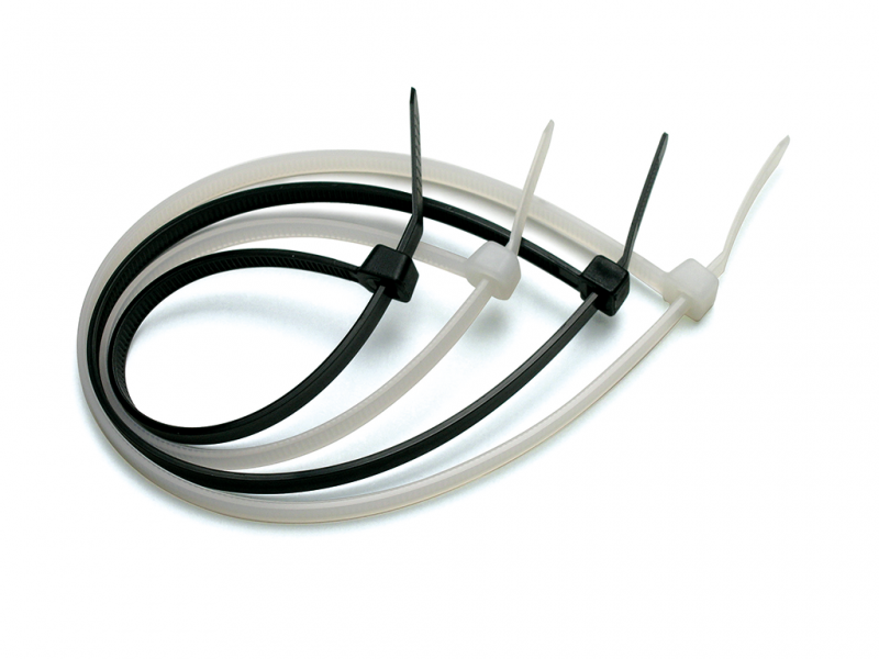 Photo Collier en polyamide 250 x 7.6 mm noir | Ref : G250x7.6N    