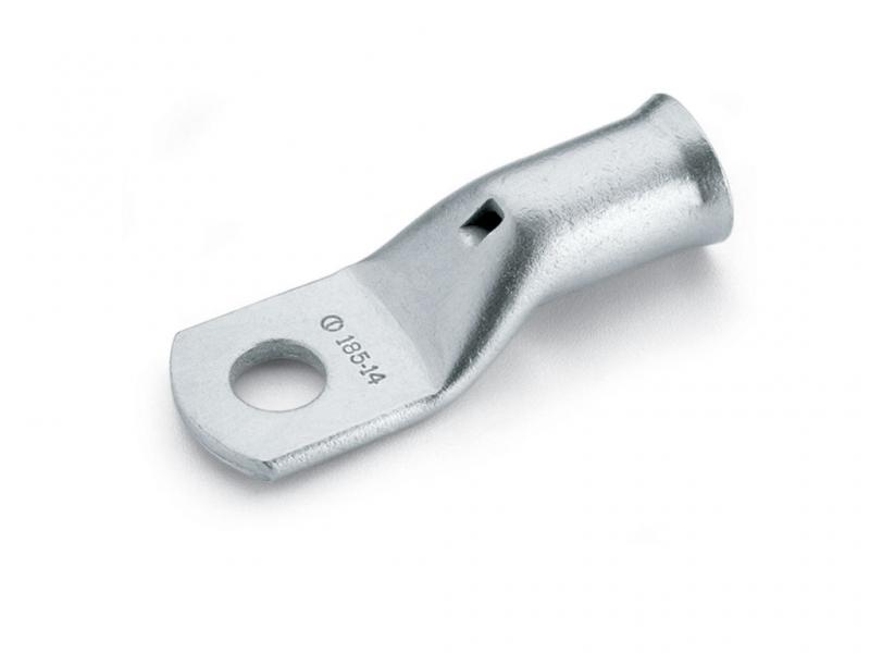 Photo Cosse tubulaire NFC20130 cuivre 16 mm² - Diametre 8 mm | Ref : T16M8