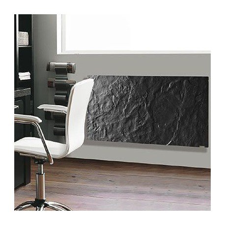 Photo Radiateur TOUCH horizontal 100x50cm 2000W Ardoise Noire | Ref : AN2000T