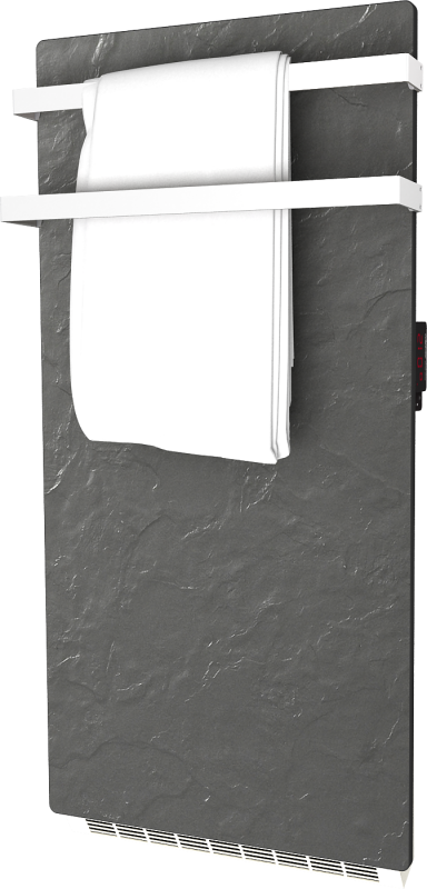 Photo Sche-serviettes soufflant GODAI Ardoise Noire 1700W (700W+1000W) | Ref : AN17BLG
