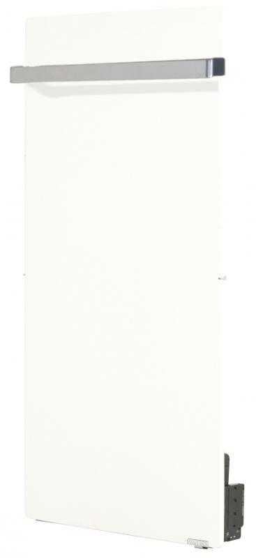 Vignette 2 produit Sche-serviettes barre inox TOUCH vertical 50x100cm 800W Blanc Cachemire | Ref : BC08BLT