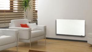 VALDEROMA Radiateur touch horizontal 100x50cm 1500w blanc cachemire BC1500T