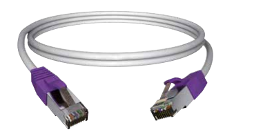Photo Cordon RJ45 U-FTP CAT6A - 10m | Ref : CORD6AS10MSH 