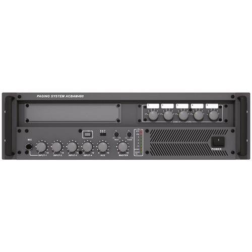 Photo Amplificateur mélangeur 480W 5 zones 100V | Ref : ACBAM480