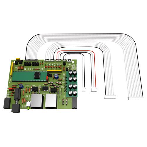 Photo Carte 5 zones pour micro pupitre ACBAM5Z | Ref : ACBAMC5Z