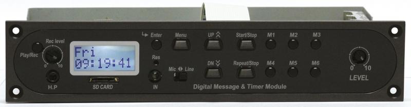 Photo Lecteur - enregistreur numérique 6 messages avec port micro SD | Ref : ACBAMN6TSD