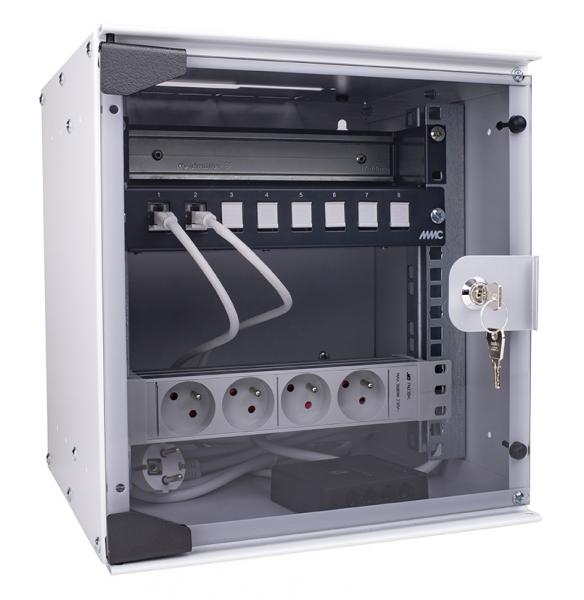 Photo Pack de communication 10�� Cat6A pour les petites entreprises ou le r�sidentiel | Ref : ASBNEP1501