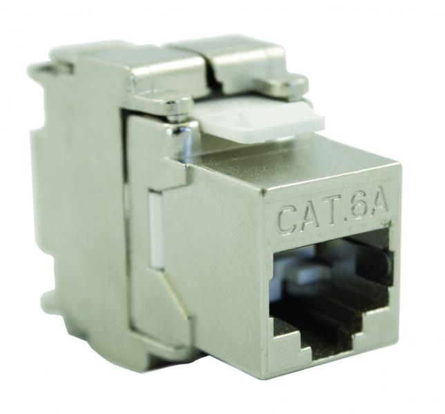 Photo Connecteur RJ45 sans outil CAT6A blind� 360� | Ref : AXI6AFS1