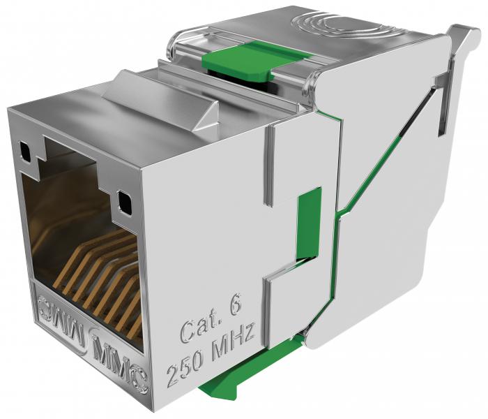Photo Connecteur RJ45 Cat6 sans outil blindé 360° – Gamme BC - Boite de 8 | Ref : BC6FSTL8