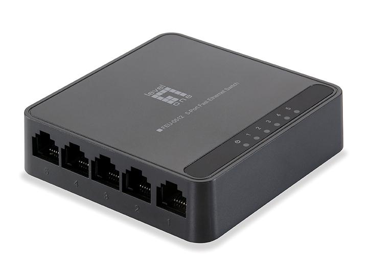 Photo Switch fast ethernet 5 ports | Ref : FEU0512