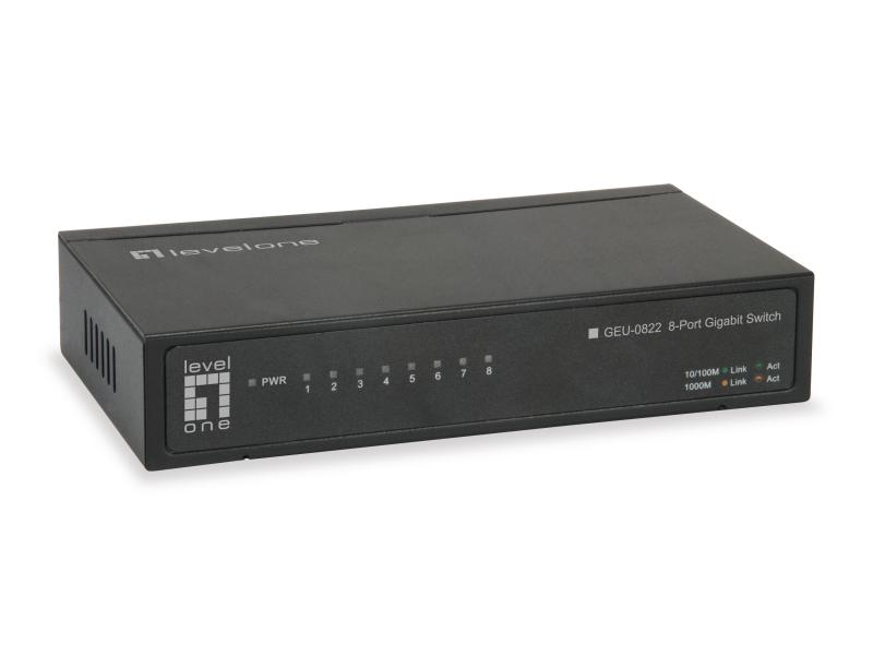 Photo Switch gigabit 8 ports | Ref : GEU0822