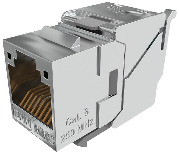 Photo Connecteur RJ45 Cat6 blind� sans outil - Gamme Link+ - Sachet de 8 | Ref : LK6FSTL8