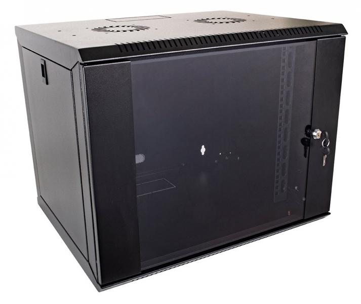 Photo Coffret mural 19'' assembl 9U profondeur 600 mm | Ref : LKOFF9UP600