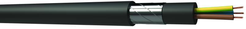 Photo 'Câble d''alimentation 1000V rigide armé RVFV RH 12G1.5mm² résistant hydrocarbures' | Ref : RVFV12G15