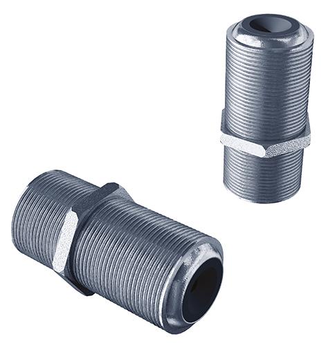 Photo Adaptateur F femelle - femelle avec crou - Sachet de 100 | Ref : RZ148