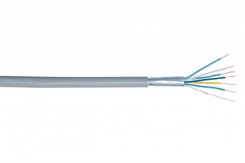 Photo Cble tlphonique numrique SYT Plus gris- 56 paires  AWG24 - Touret de 1000m | Ref : SYT5624G10