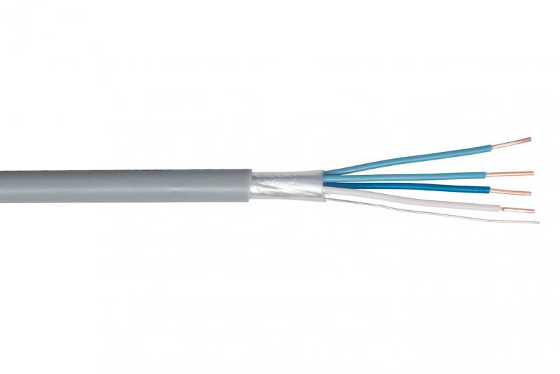 Photo Cble tlphonique de 3 paires AWG20 Alu cuivr gris - Couronne de 100m | Ref : TSYT320G1