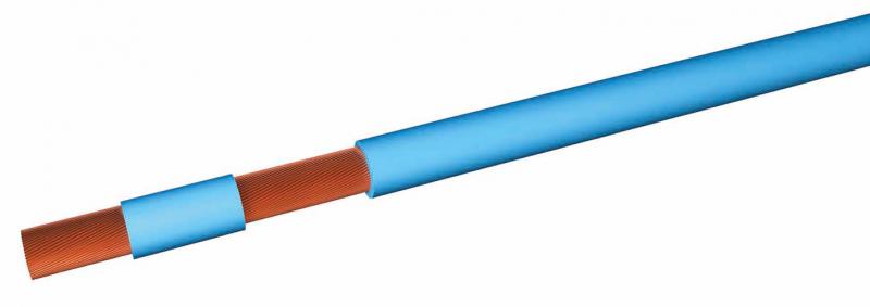 Photo Fil de c�blage harmonis� H07V-K 1X34mm� bleu ral5024 - Couronne de 100m | Ref : VK35B