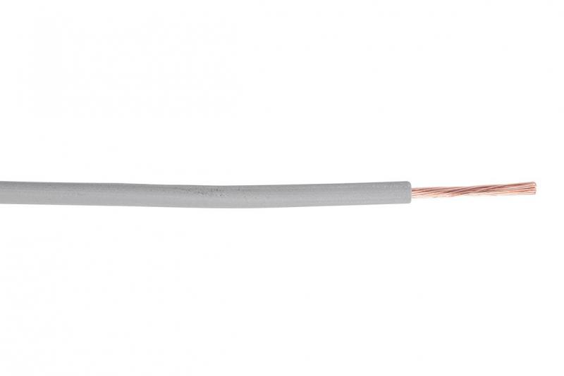 Photo Fil de c�blage harmonis� H07V-K 1X6mm� gris - Couronne de 100m | Ref : VK6G