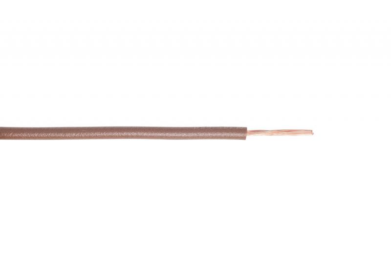 Photo Fil de cblage harmonis H07V-K 1X6mm marron - Couronne de 100m | Ref : VK6M