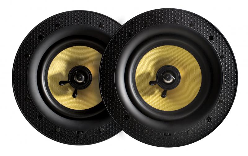 Photo Paire de haut-parleurs encastr�s Wi-Fi 2 x 30 W. | Ref : WAVEONE