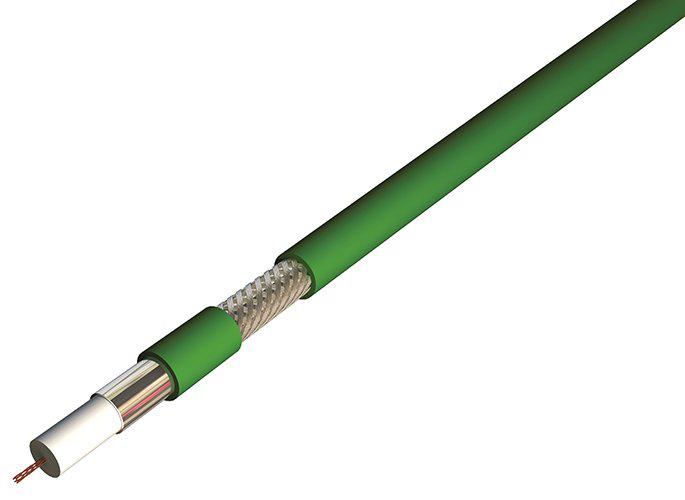 Photo C�ble Coaxial vid�osurveillance analogique et numerique  XK100  Gaine PVC - Touret de 500m | Ref : XK100T500