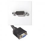 CAE GROUPE Plastron 45 x 45 full vga raccord avec cordon de 0.20 m AMVGA2020N