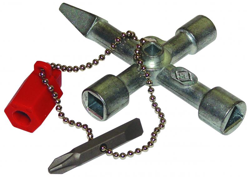 Photo Cl� universelle d'armoire pour �lectricien | Ref : 495015