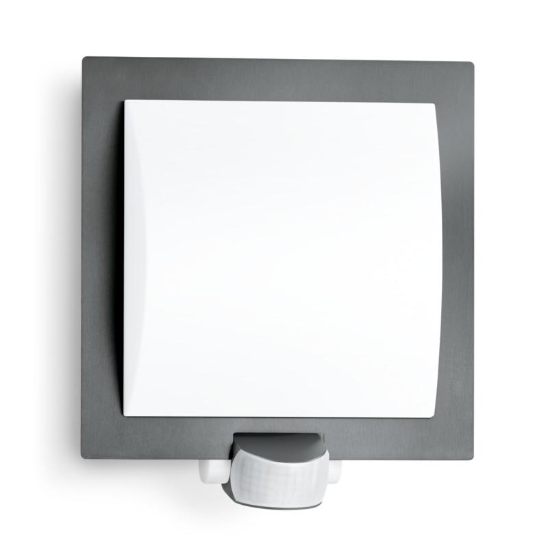 Photo Applique L 20 Avec Détecteur Anthracite ampoule E27 | Ref : 035693