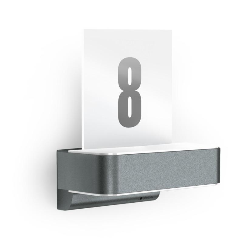 Photo Applique L 820 Avec Dtecteur Anthracite EU | Ref : 035754