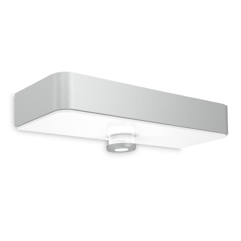 Photo Applique solaire extrieur Xsolar SOL-O Avec Dtecteur Argent | Ref : 052652