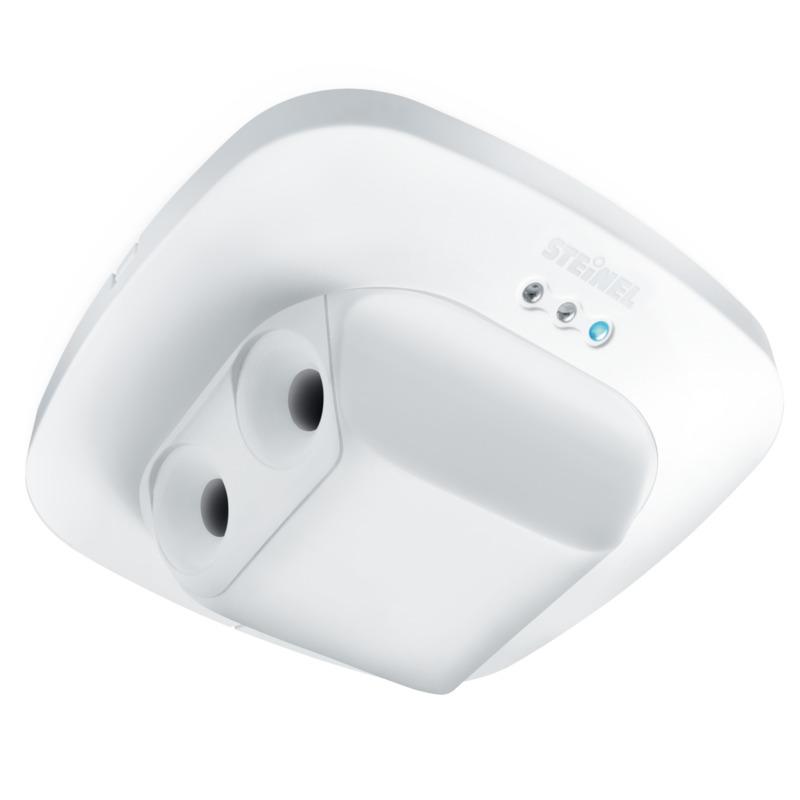 Photo Dtecteur de mouvement couloir Dual US KNX V3.1 faux plafond Blanc porte 20 m | Ref : 079604