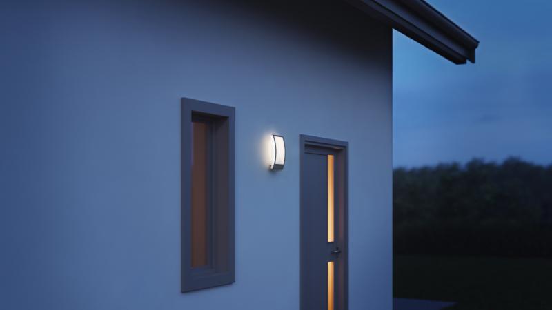 Vignette 2 produit Applique luminaire extérieur L 22 Nightmatic Anthracite | Ref : 065782