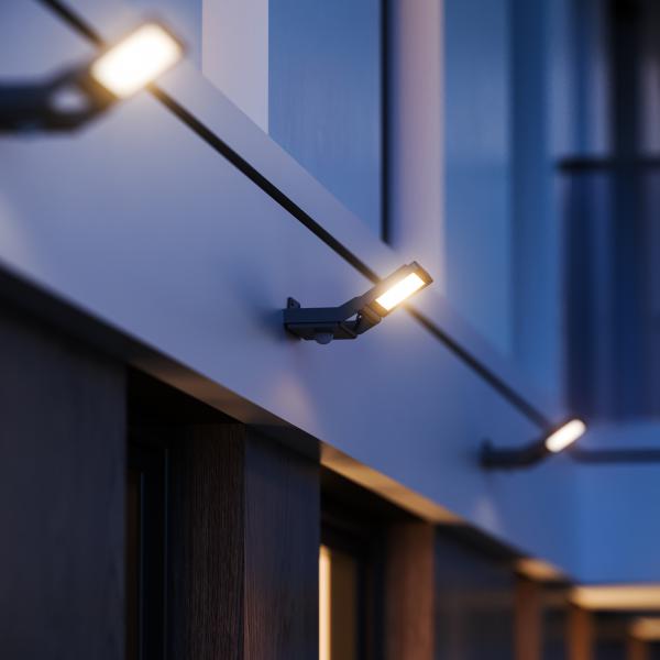 Vignette 2 produit Projecteur XLED PRO One Avec Dtecteur 3000K Anthracite | Ref : 069568