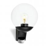 STEINEL Applique globe l 585 avec dtecteur noir 005535