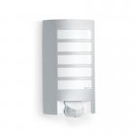 STEINEL Applique l 12 avec dtecteur argent ampoule e27 657918
