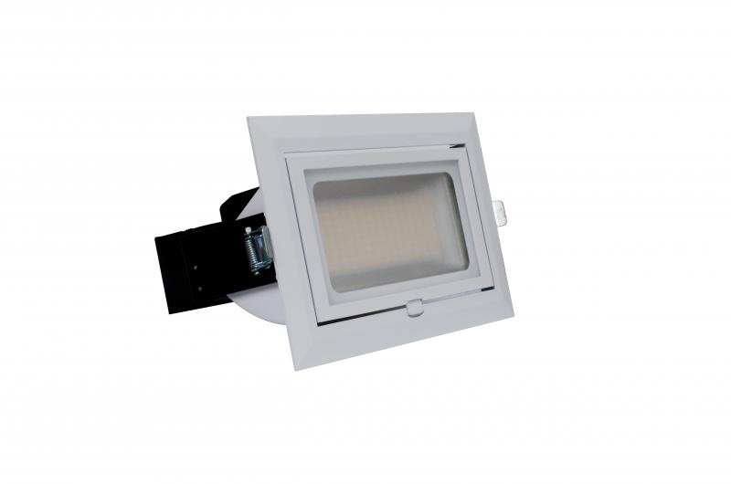 Photo ENCASTRE LED 38W RECT. 3900LM 3000K | Ref : LX38REB3K