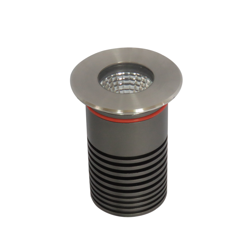 Photo ENCASTRE DE SOL INOX 316 COB 6W 330LM 3K | Ref : LX6ES3163K