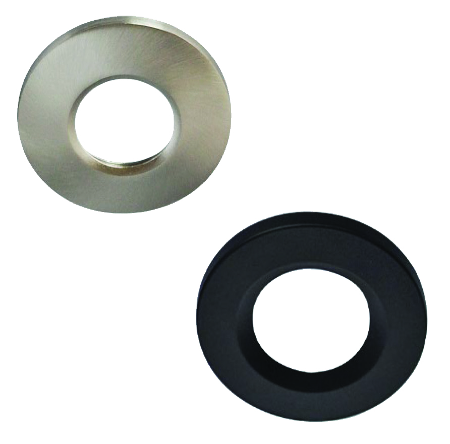 Photo COLERETTE NICKEL SATINEE POUR SPOT IP65 | Ref : LXSIP7WCNS