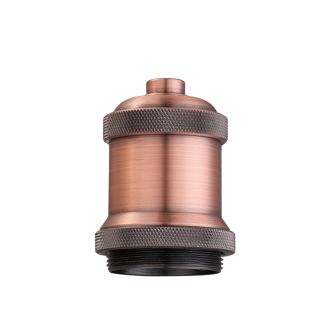 Photo SUSPENSION E27 1M50 TISSE CUIVRE | Ref : LXSFE27CU