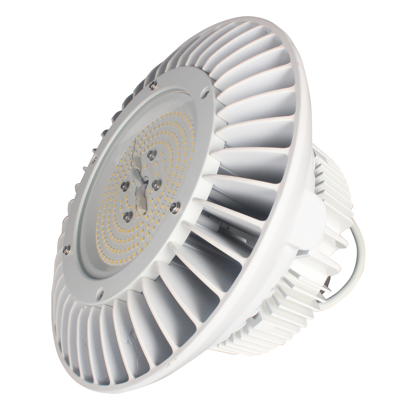 Photo HIGH BAY LED BLANC 100W 14 000LM 4K IP65 | Ref : LXHB100WNW