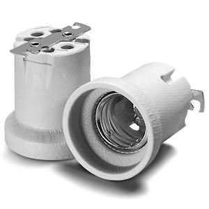 Photo DOUILLE PORCELAINE E40 | Ref : 108375