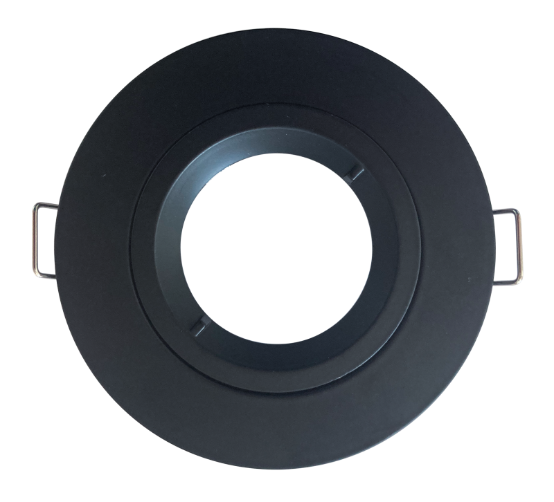 Photo SPOT ENCASTER NOIR MAT IP65 GU10 1/4 DE | Ref : LXKSQ65GU10N