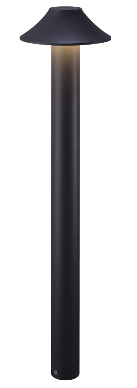 Photo BORNE LED 700MM 12W 950LM 3000K CL1 IP54 | Ref : LXBL03G