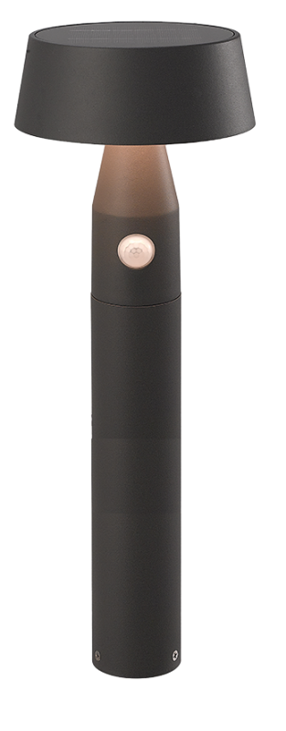Photo BORNE SOLAIRE 1W 70LM 500MM DETECTION IR | Ref : LXS02G