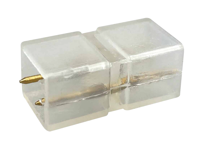 Photo CONNECTEUR PVC IP65 RUBAN LED CHANTIER | Ref : LXRLC04