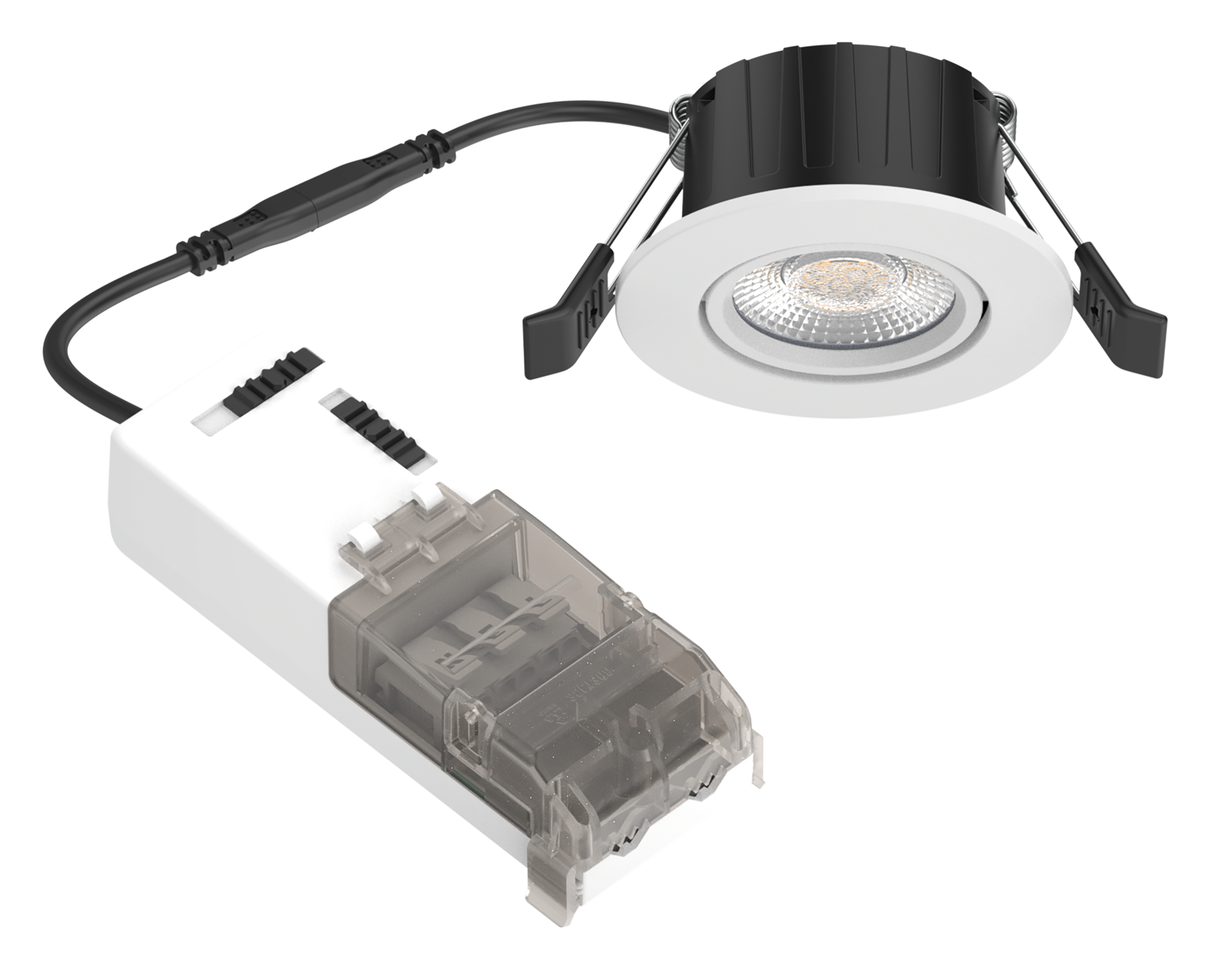 Photo SPOT ENCASTRE LUXY ORIENTABLE IP65 5-8W | Ref : LXSL5-8CCTB