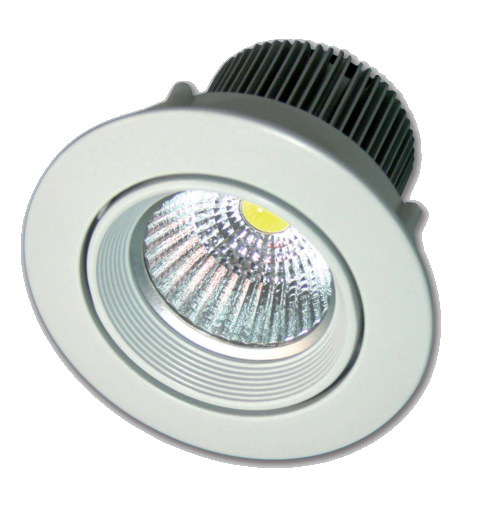 Photo Kit encastr fixe led 3k 7w blanc | Ref : LXA06001