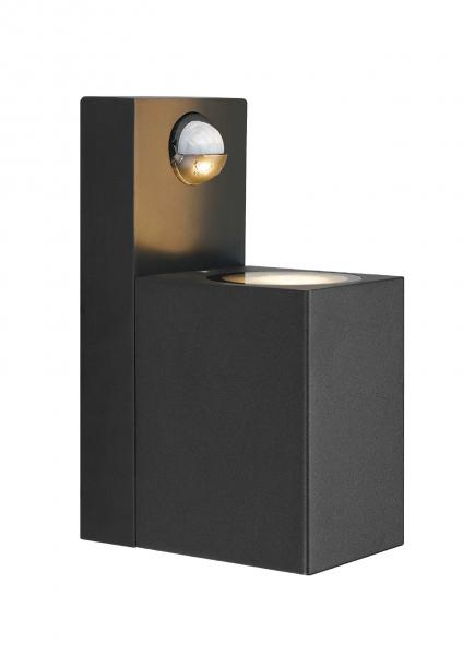 Photo APPLIQUE CARRE GU10 IR SIMPLE FLUX IP65 | Ref : LXAM10G